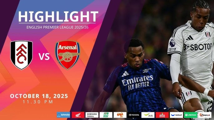 ไฮไลท์ MoNo Max : ฟูแล่ม 0-1 อาร์เซน่อล